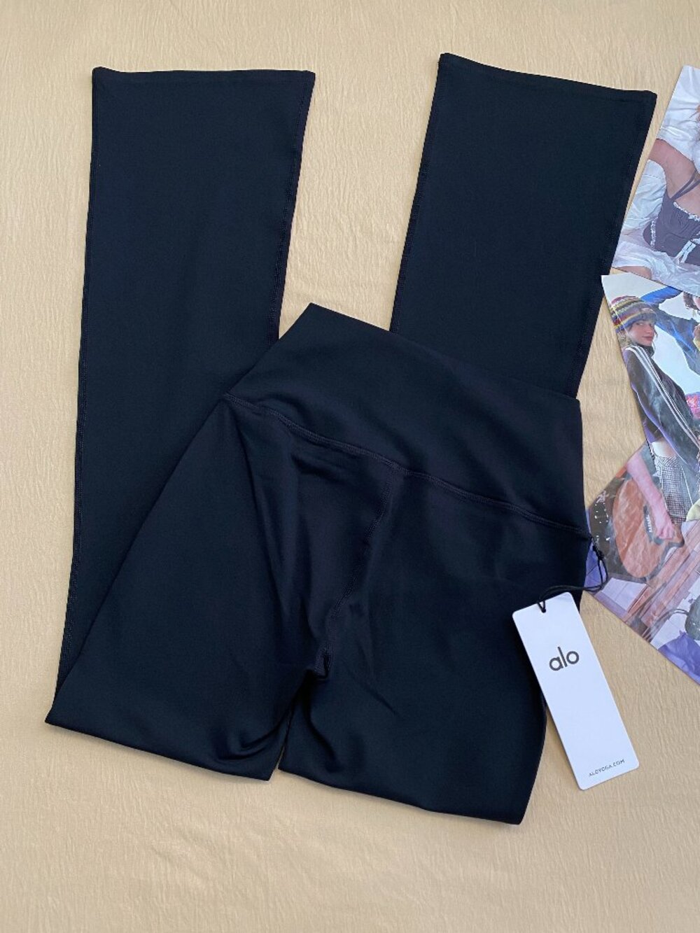 ALO Yoga😉Airbrush High-Waist Bootcut Legging Regular💓Flattering|Athleisure - Picture 7 of 9